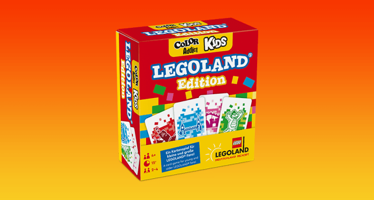 Schachtel mit Legoland-Branding